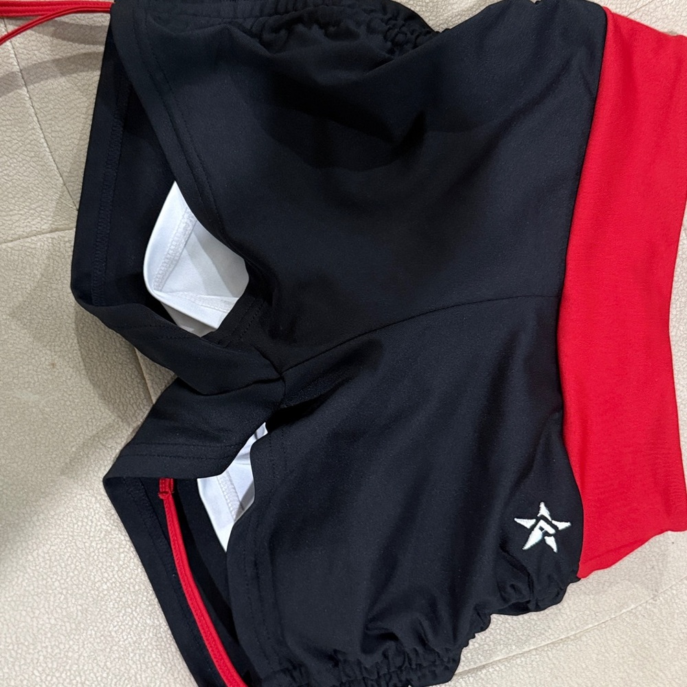 Rebel Navarro Black and Red Athletic Set size YS - Picture 4 of 6